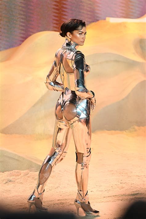 zendaya mugler robot suit.